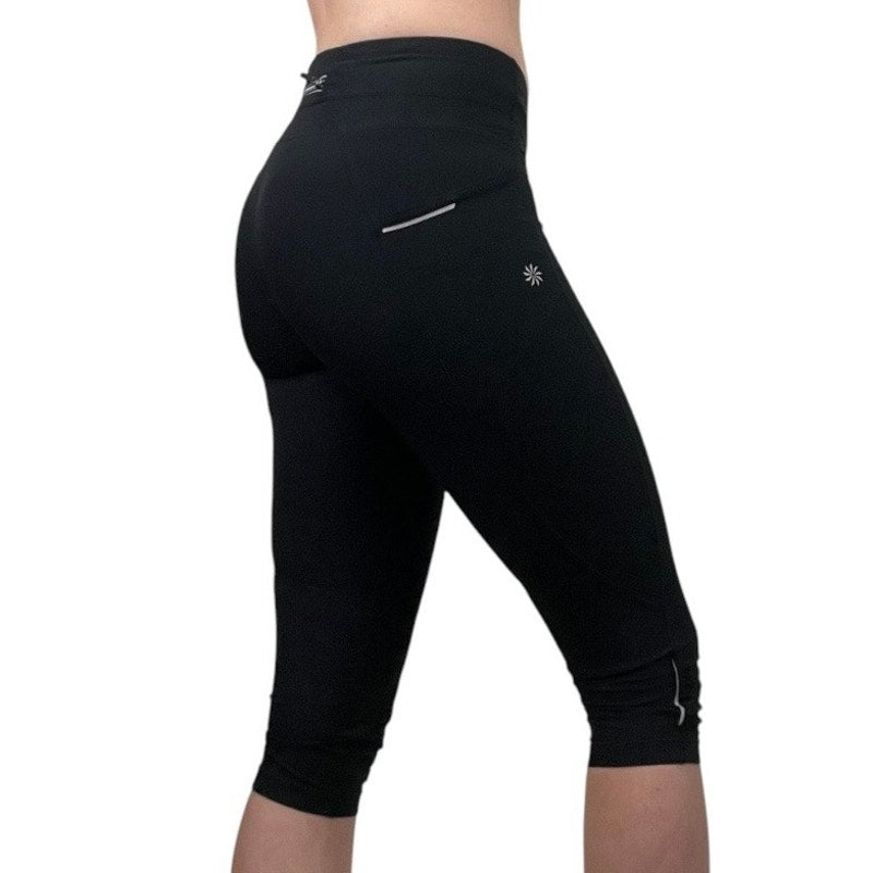 Athleta Black Cropped Athletic Leggings