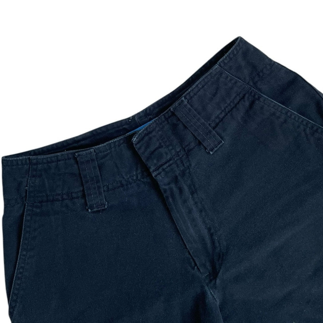 Dockers Women Black Elite Favorite Fit Midi Denim Jean Shorts