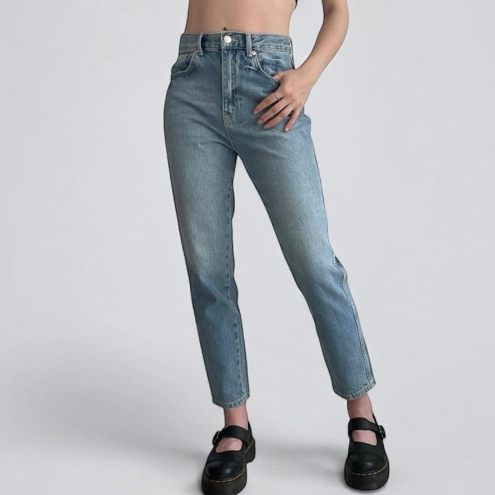 We The Free High Rise Straight Leg Jeans