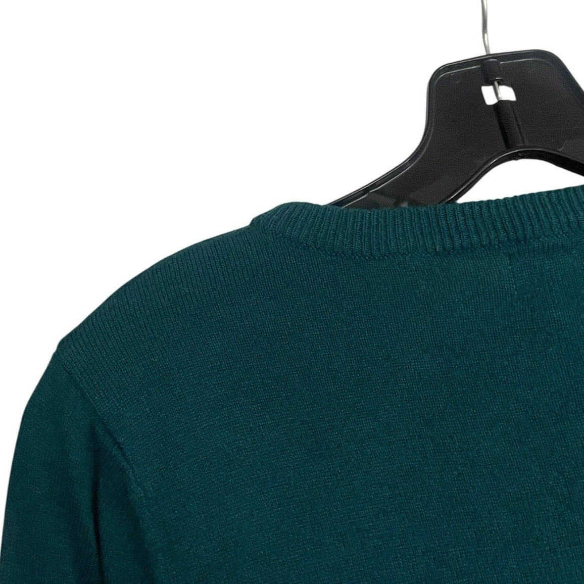 A New Day Teal Crewneck Long Sleeve Top