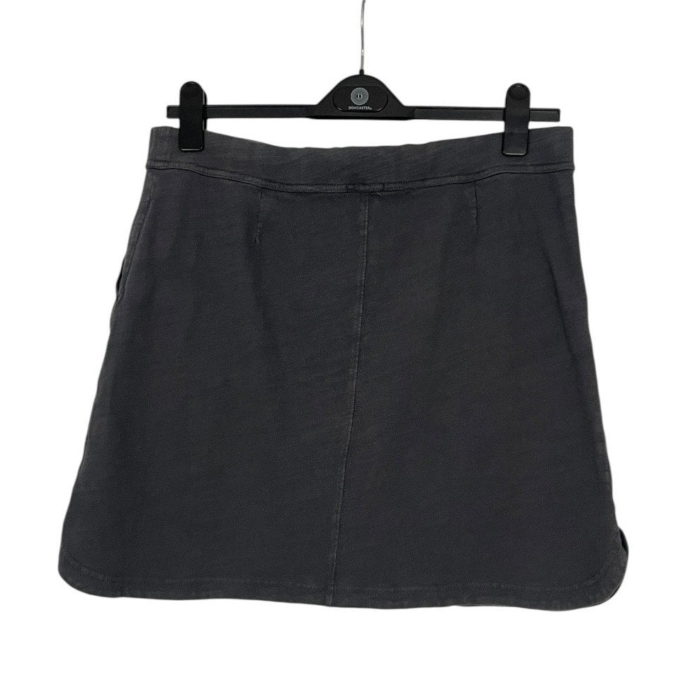 Caslon Grey Casual Cotton Mini Skirt