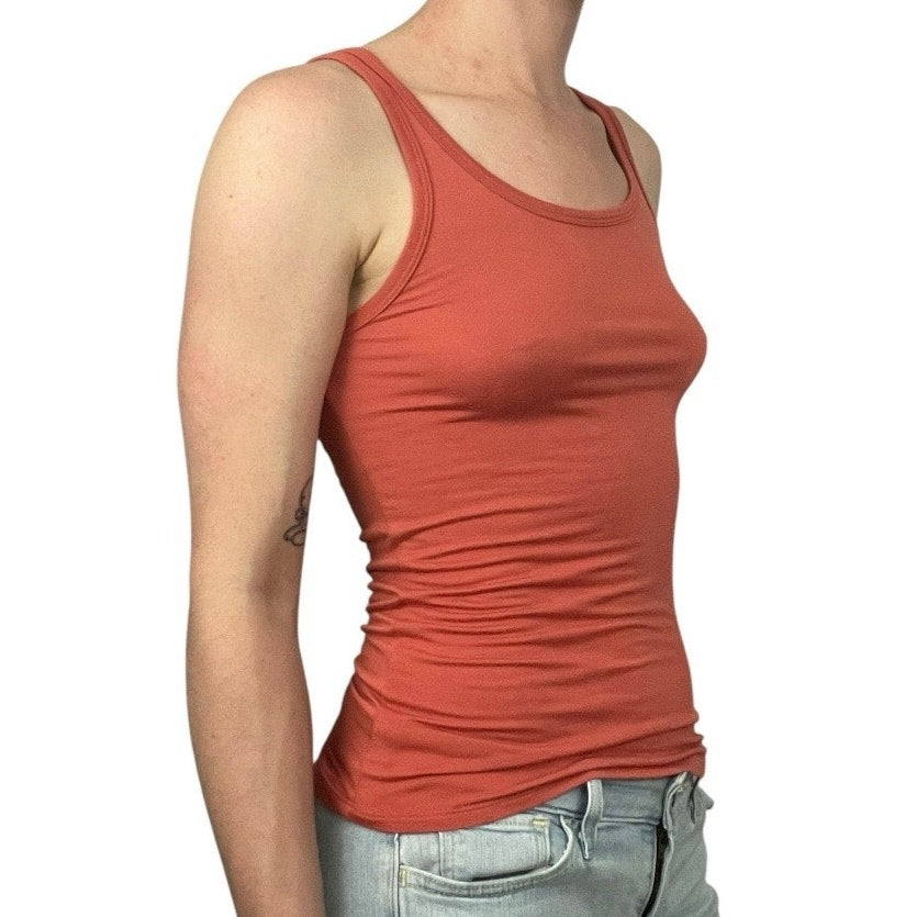 Forever 21 Soft Coral Orange Tank Top