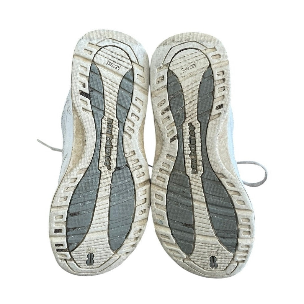 New Balance Abzorb Walking Strike Path 574 White Platform Sneakers SL-2 Fit