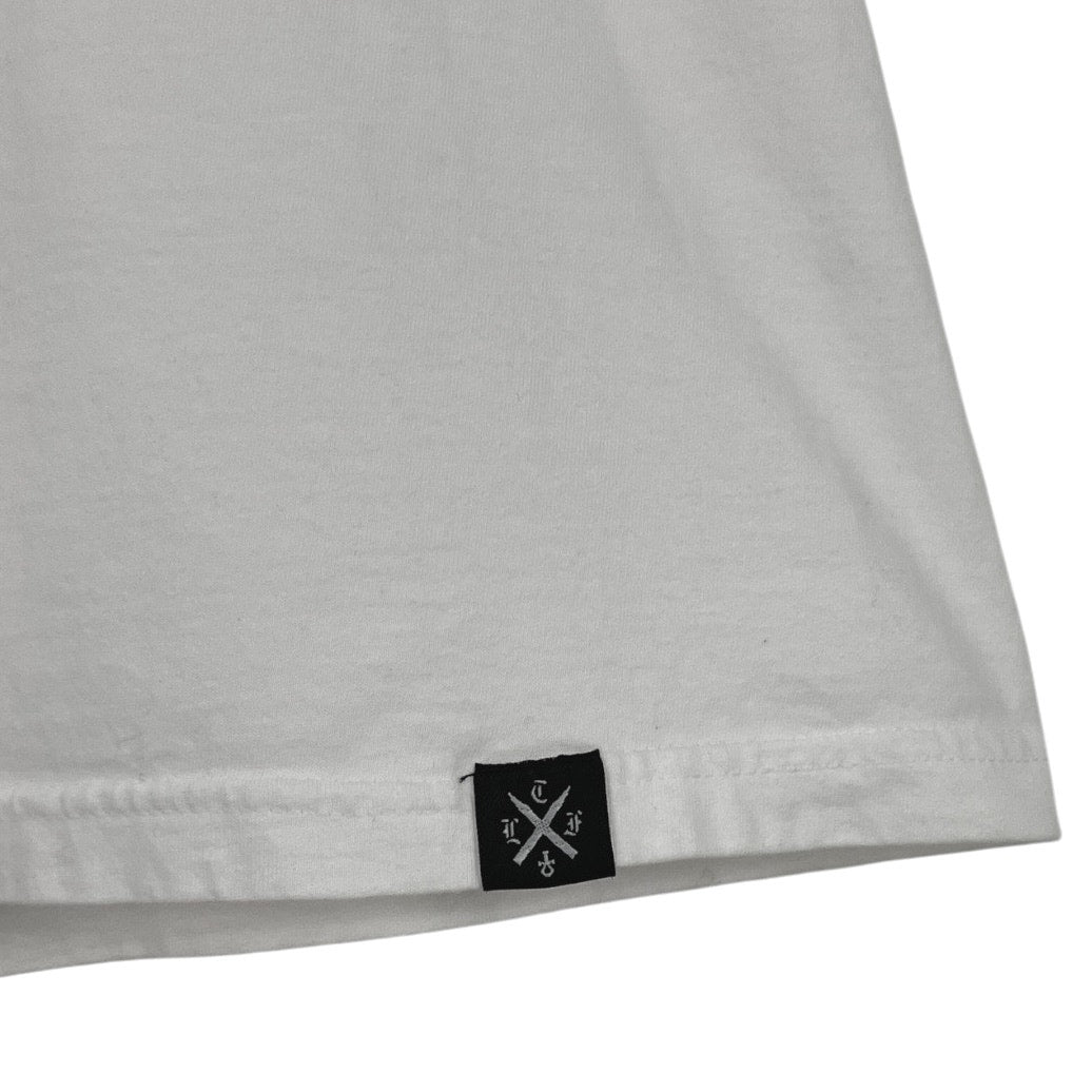 Learn to Forget Punk's Dead. 100 Dollar Bills White Graphic Tee
