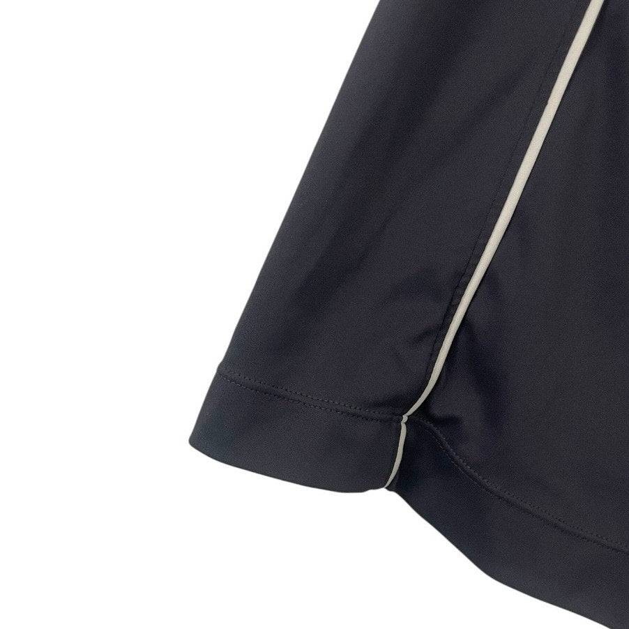 Slazenger Grey Short Sleeve Quarter Zip Active Golf Polo Shirt