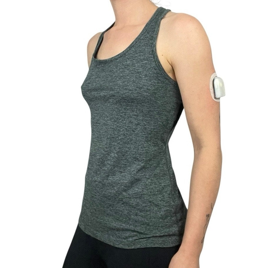Nike Dri-Fit Active Grey Racerback Athletic Tank Top