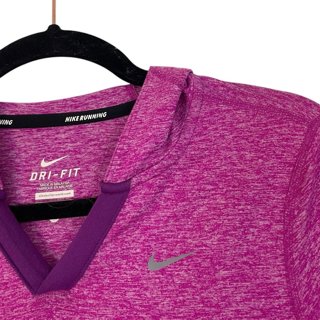 Nike Running Pink Dri-fit Active Hooded Sweatshirt