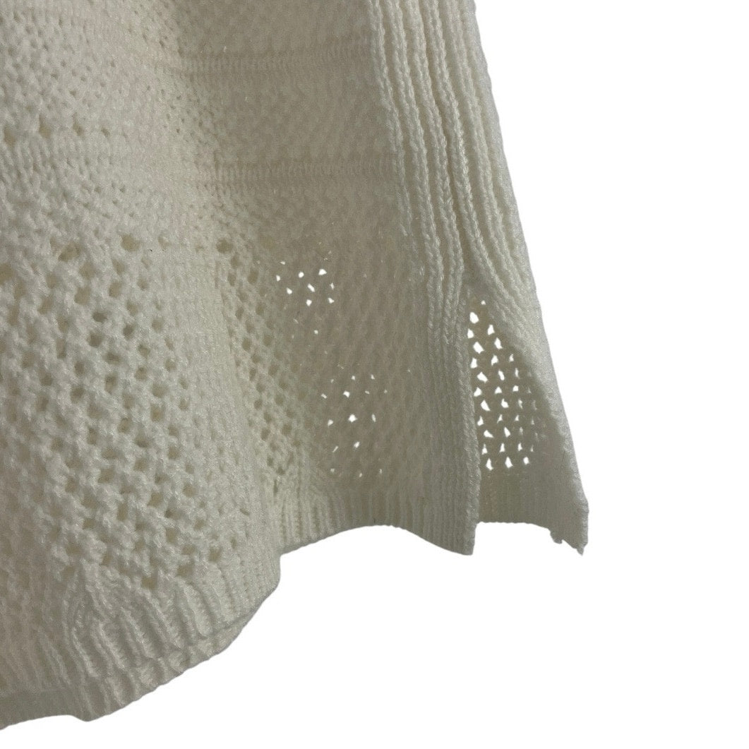 SO White Knit Tank Top