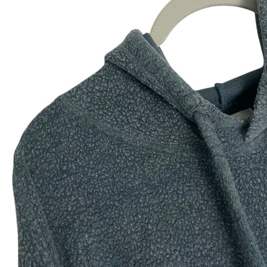 Soft Serve Mens Blue Fleece Hoodie Sweatshirt