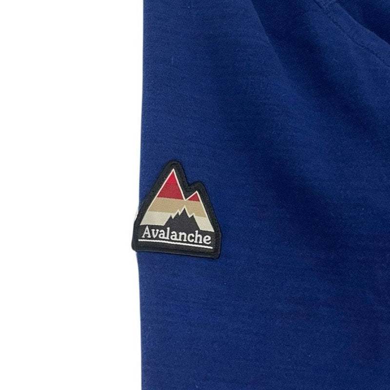 NWT Avalanche Mens Soft Blue Quarter Zip Sweatshirt