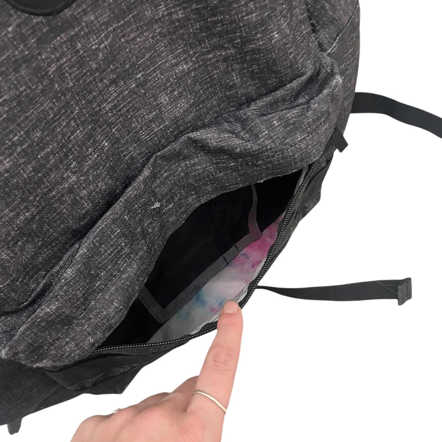 Hurley Grey & Black Unisex Backpack