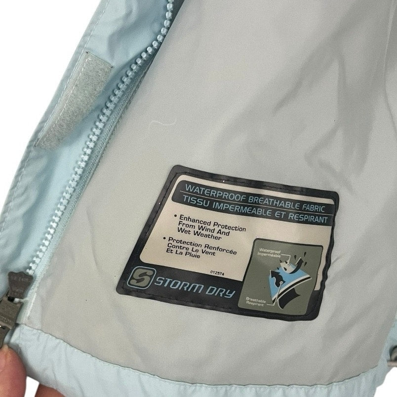 Columbia Blue Storm Dry Zip Up Hooded Winter Coat