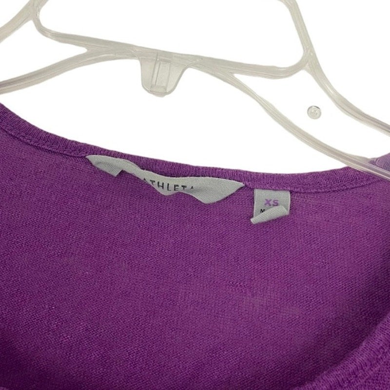 Athleta Purple Short Sleeve Top