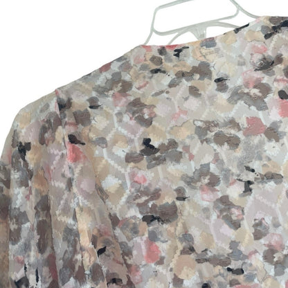 Beautiful Sheer Boho Patterned Colorful Shrug Sweater