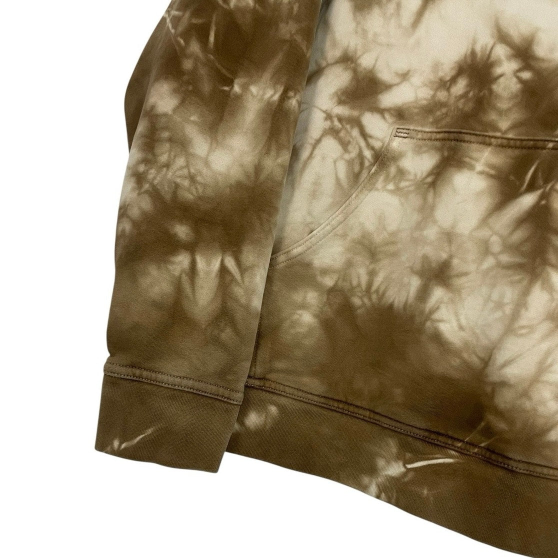 Lululemon Athletica Brown & Cream Tie Dye Hoodie Sweatshirt