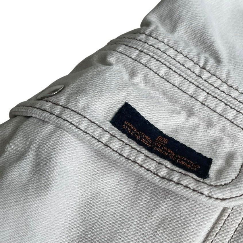 BDG Cream Relaxed Skate Jean Denim High Rise Utility Cargo Pants