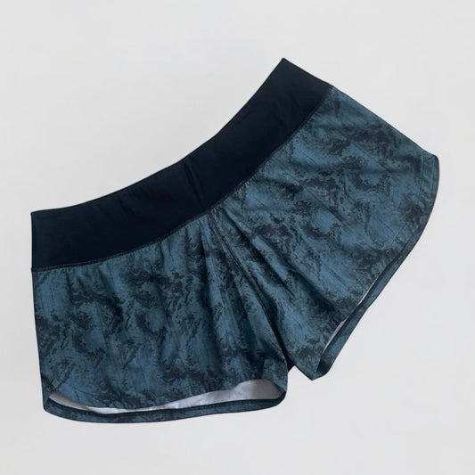 Vuori Blue Athletic Mini Shorts