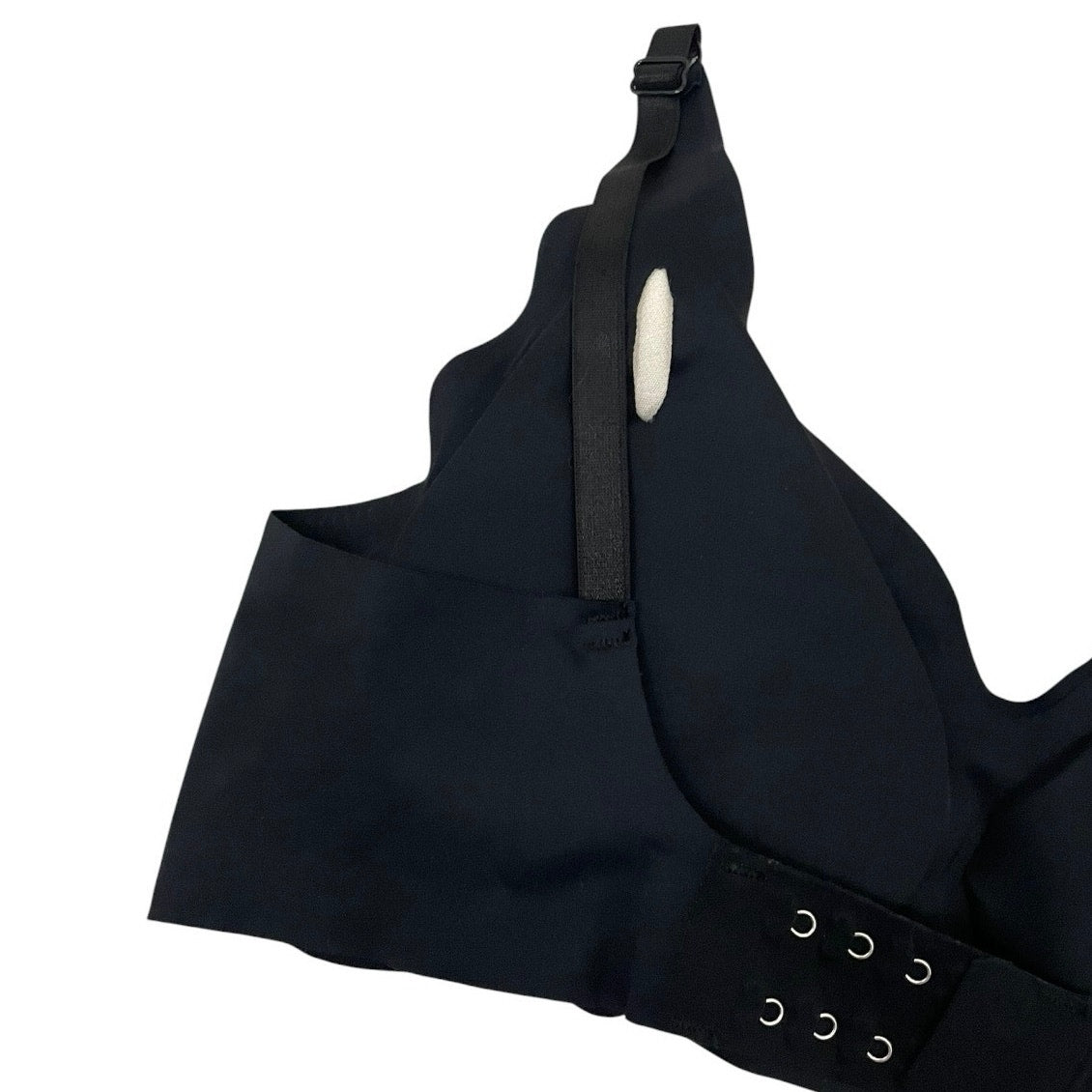Black Seamless Padded Comfort Bra