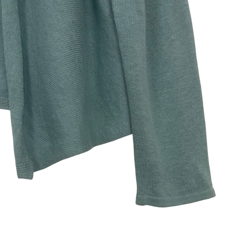 J. Jill Blue Thin Knit Cardigan Sweater