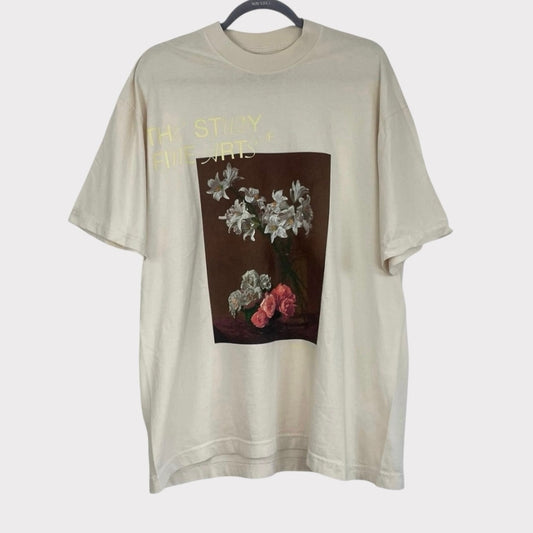 The Met x PacSun The Study of Fine Arts Cream Floral Graphic Tee
