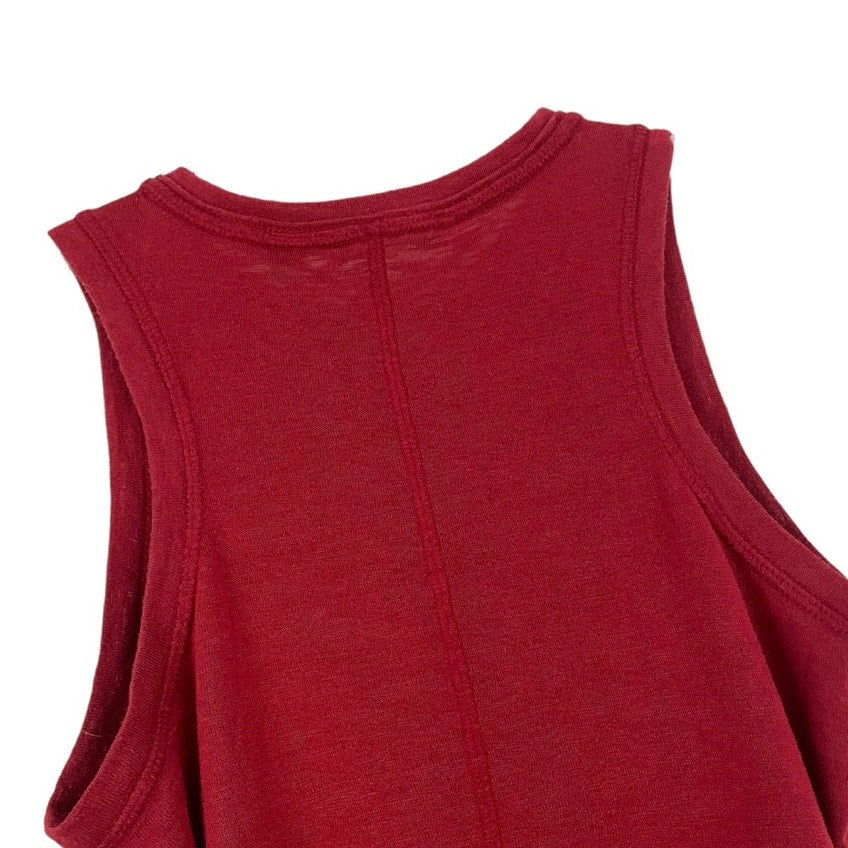 Athleta Soft Red Tank Top Blouse