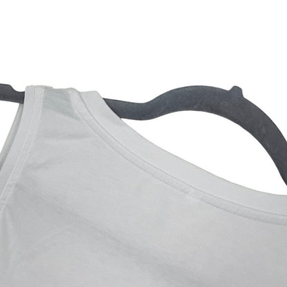 White V-Neck Tank Top