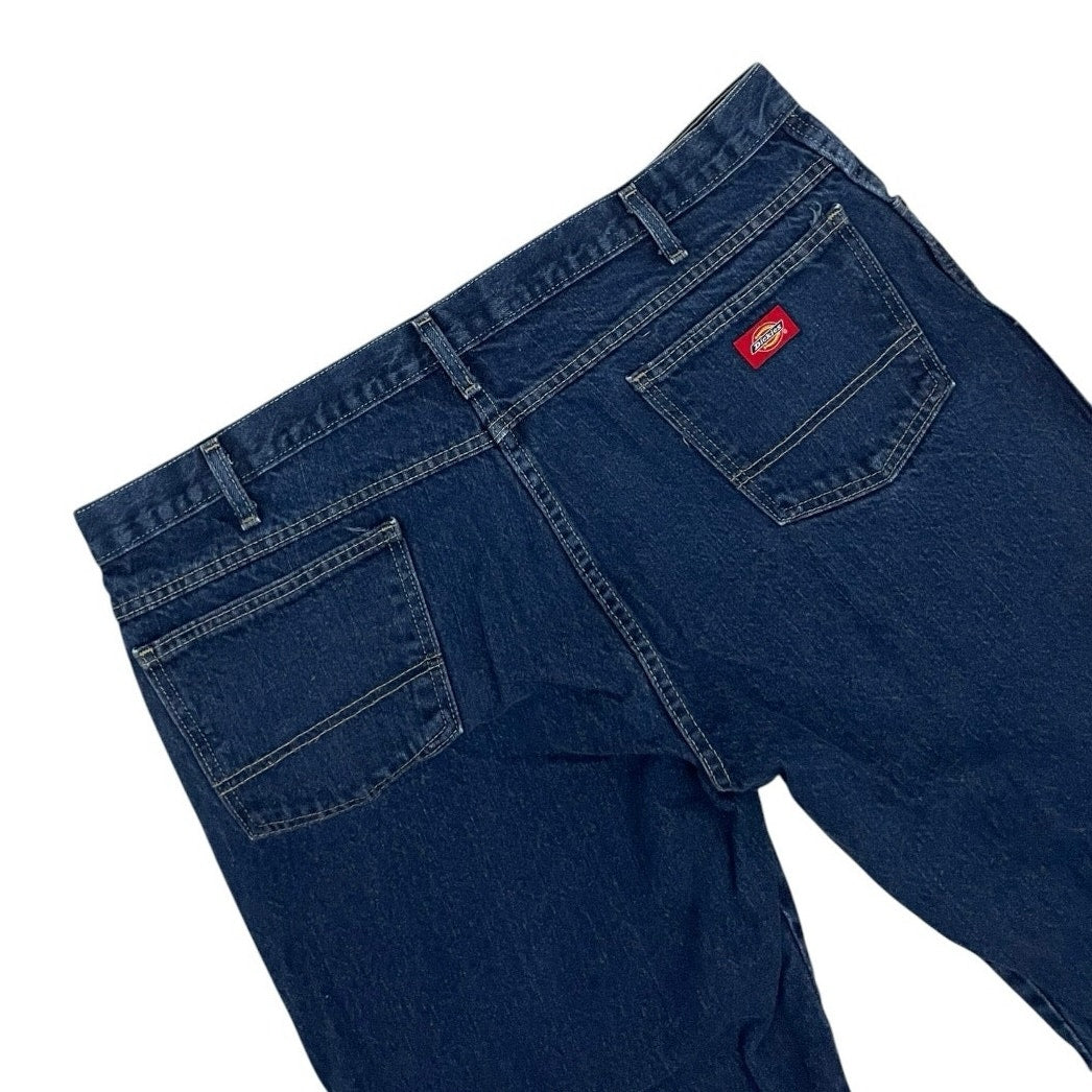 NWOT Mens Dickies Dark Wash Straight Leg Denim Jeans