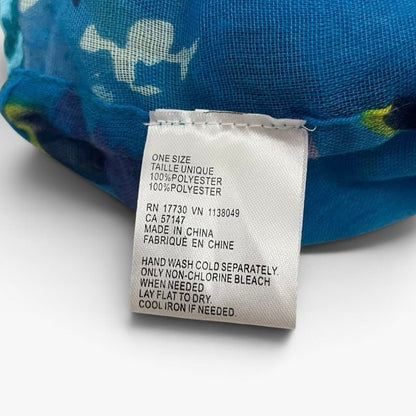 Target Colorful Floral Striped Infinity Scarf