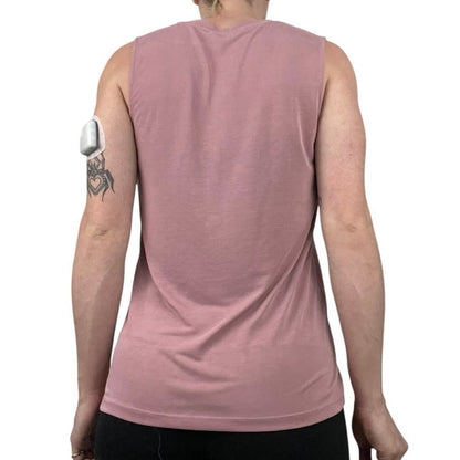 Lucky Brand Soft Pink V-Neck Tank Top