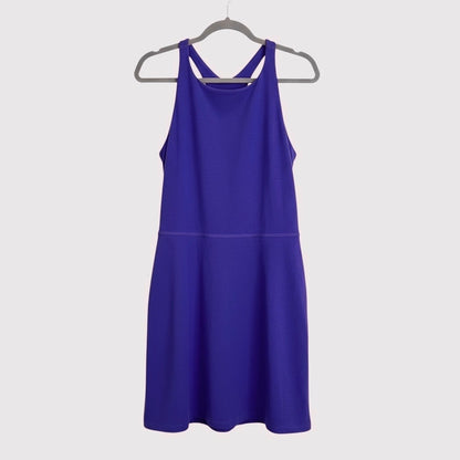 Beyond Yoga Purple A-Line Active Mini Dress