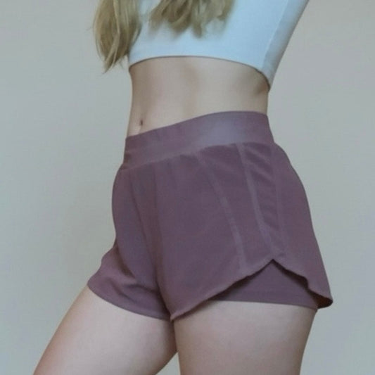 Active Pink Mini Shorts