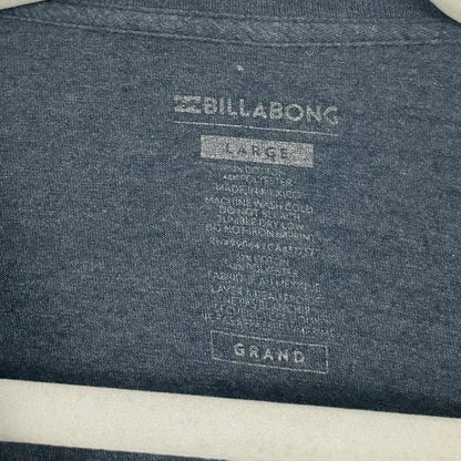 Billabong Mens Grand Grey Since Seventy Three Graphic Tee