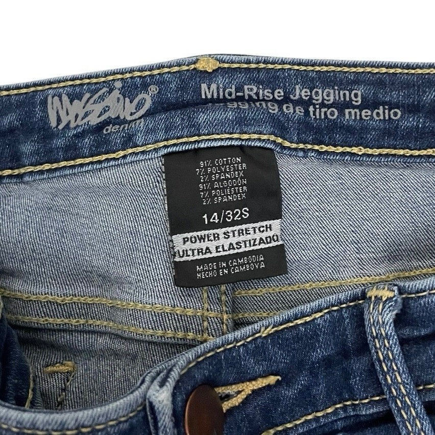 Mossimo Supply Co. Denim Power Stretch Mid-Rise Jegging