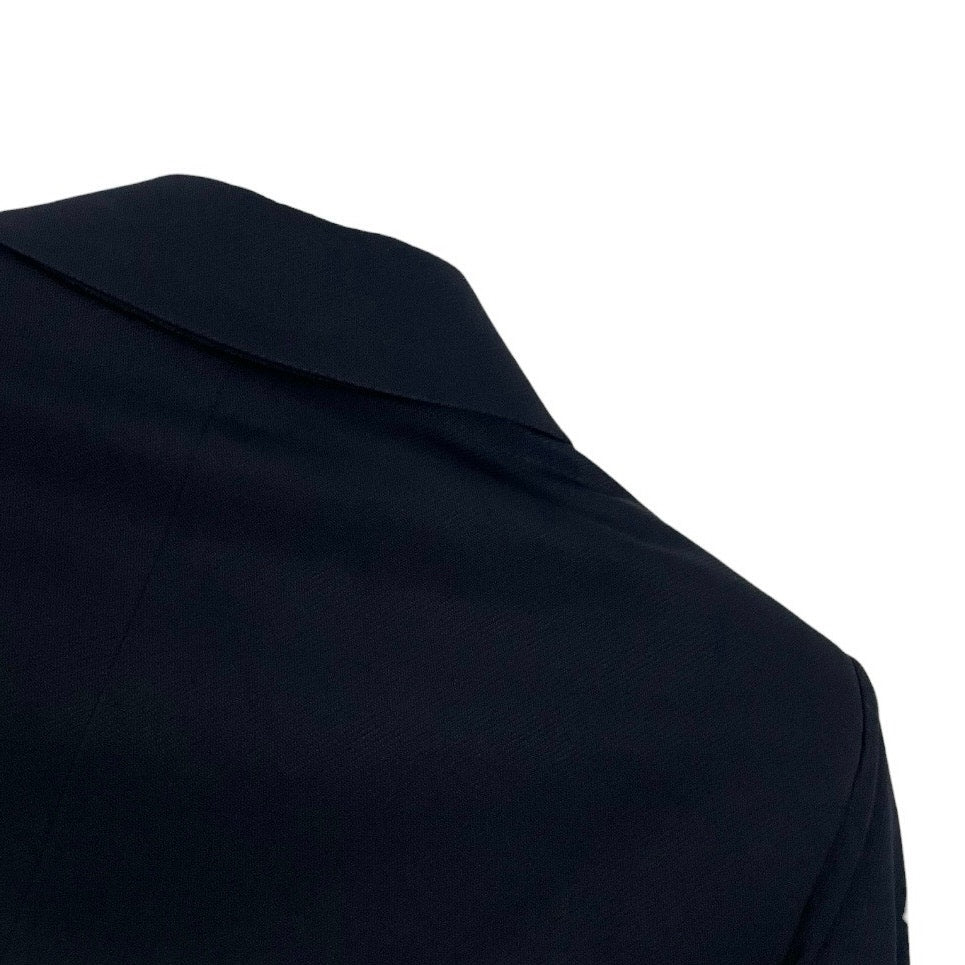 Adrianna Papell Navy Blue One Button Blazer