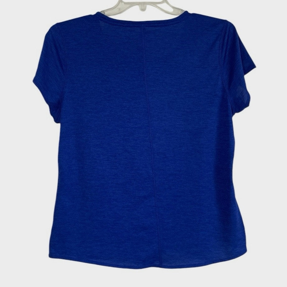 PrAna Blue Short Sleeve Athletic Top