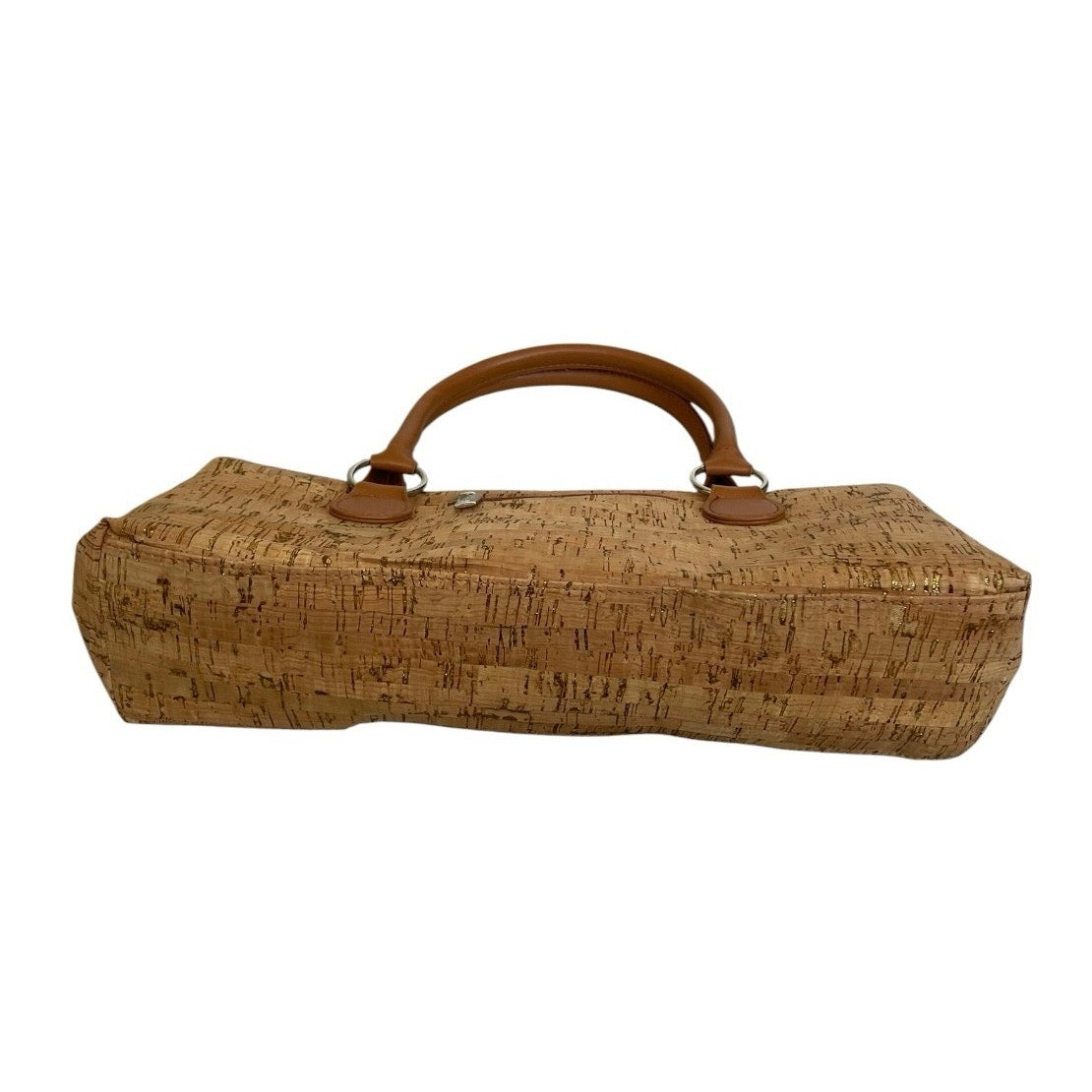 NWOT Primeware Beige Cork Insulated Wine Tote Bag