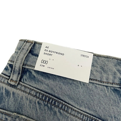 NWT American Eagle Ex-Boyfriend Stretch Low Rise Mini Jean Shorts