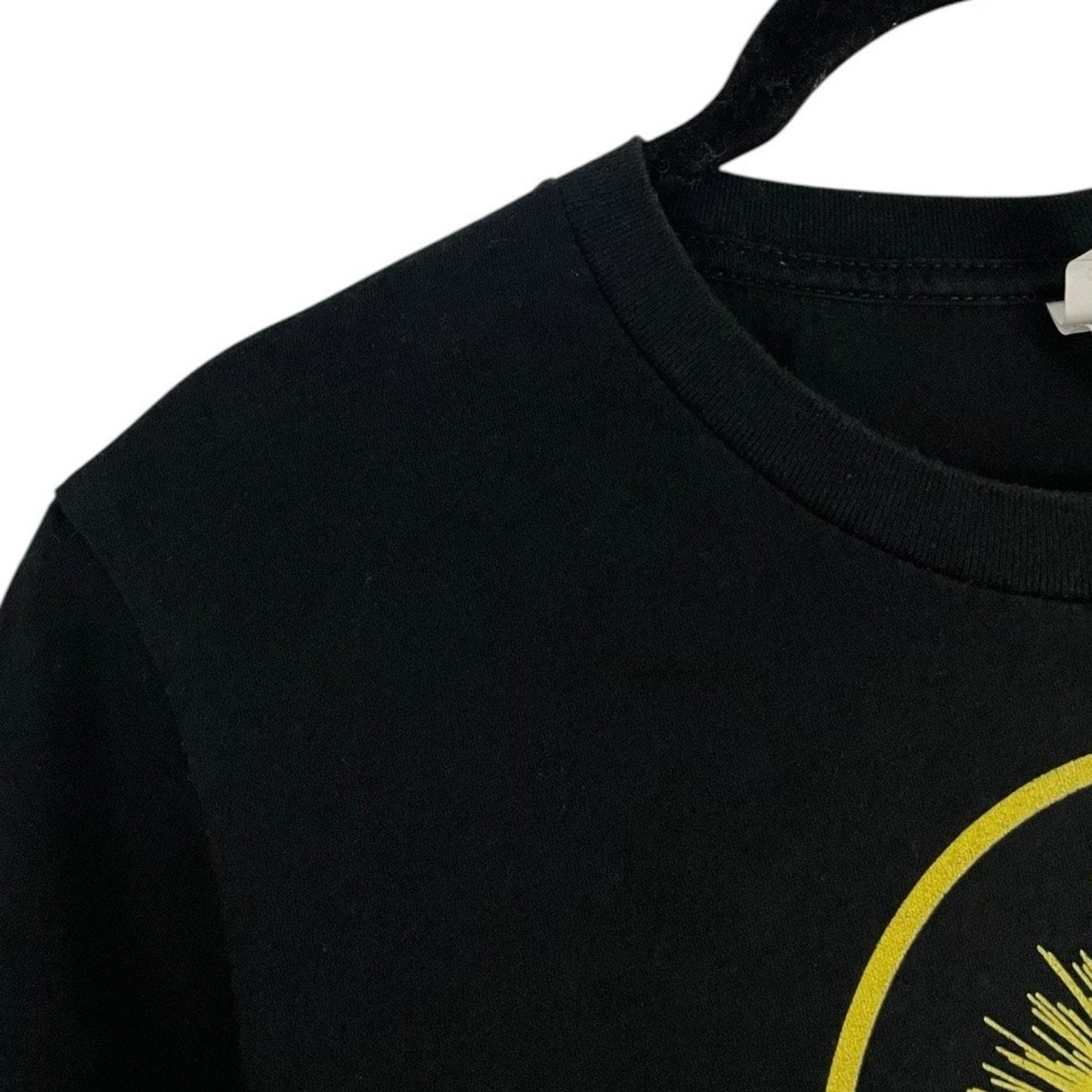Shiny AF Dandelion Graphic Black & Yellow Short Sleeve Tee