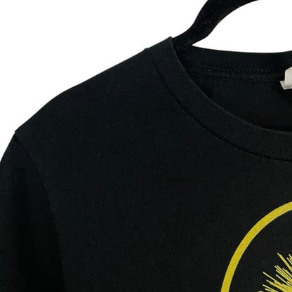 Shiny AF Dandelion Graphic Black & Yellow Short Sleeve Tee