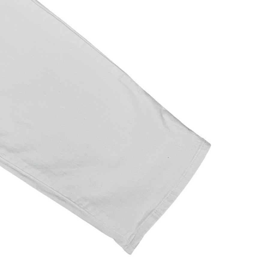 Gloria Vanderbilt White Boyfriend Jeans