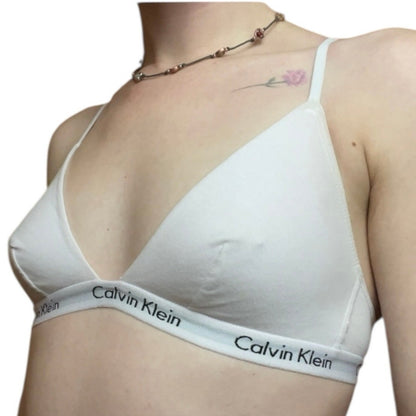 Calvin Klein Light Pink Triangle Bralette