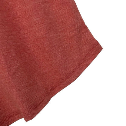 Jessica Simpson Coral Pink V-Neck Short Sleeve Top