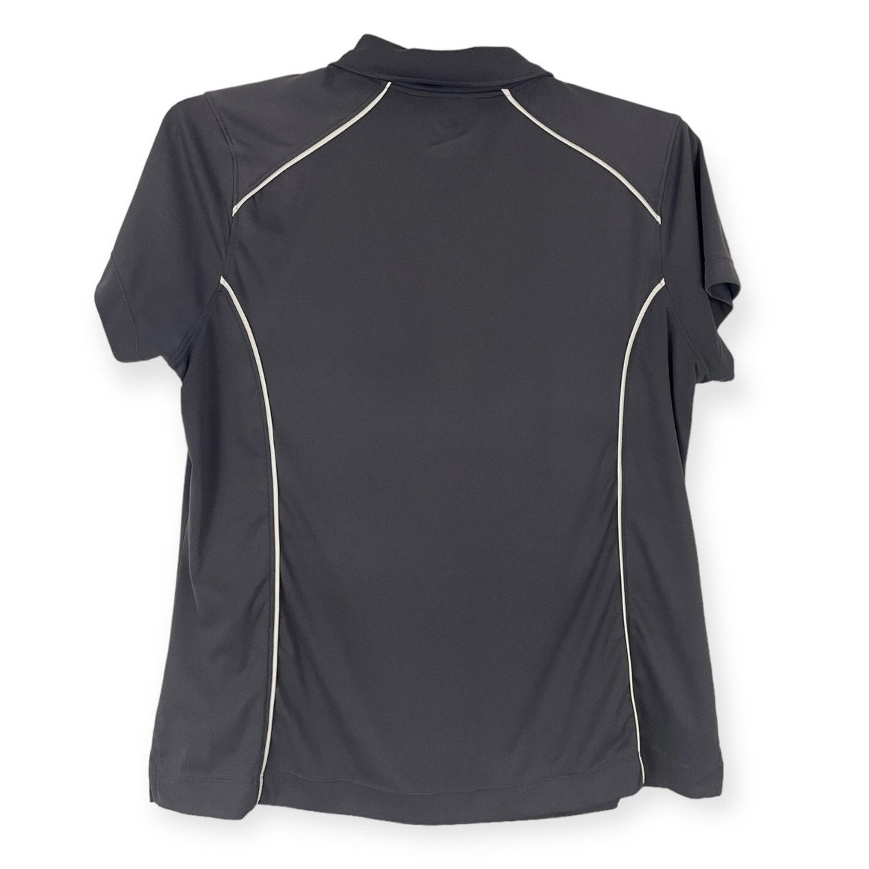 Slazenger Grey Quarter Zip Short Sleeve Active Golf Top