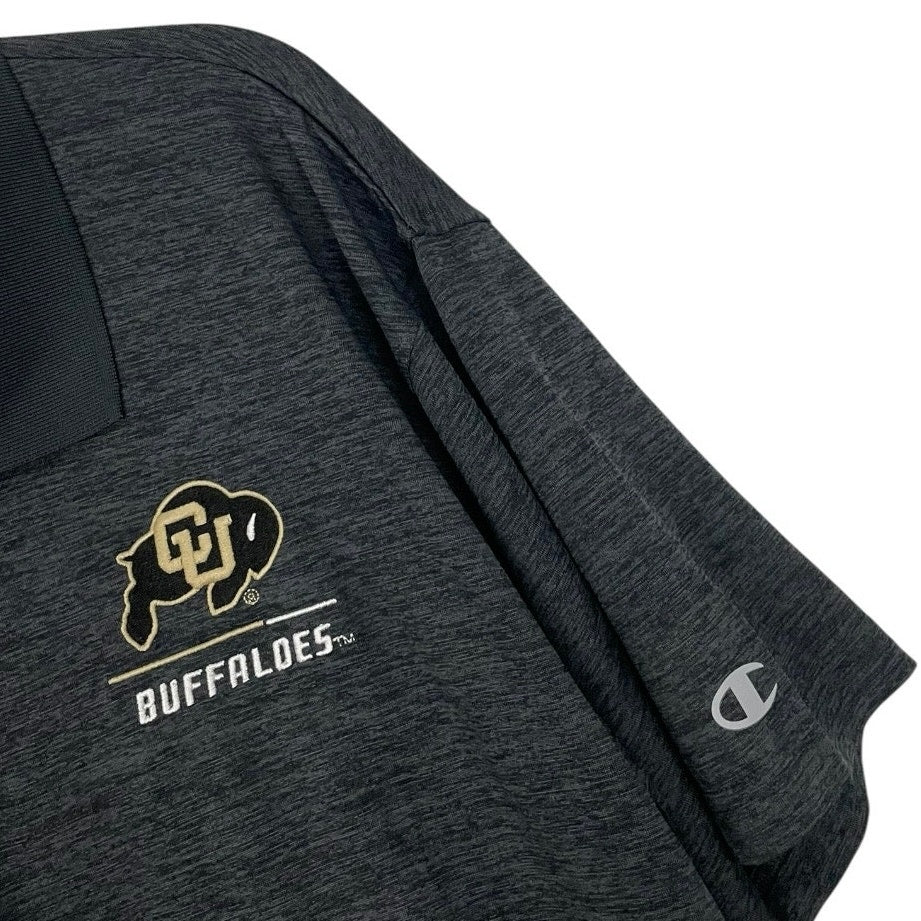 NWT Champion Mens Grey Colorado Buffaloes Polo Shirt