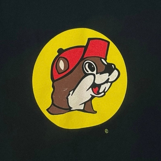 Black Peace Love Buc-ee's Graphic Short Sleeve Tee