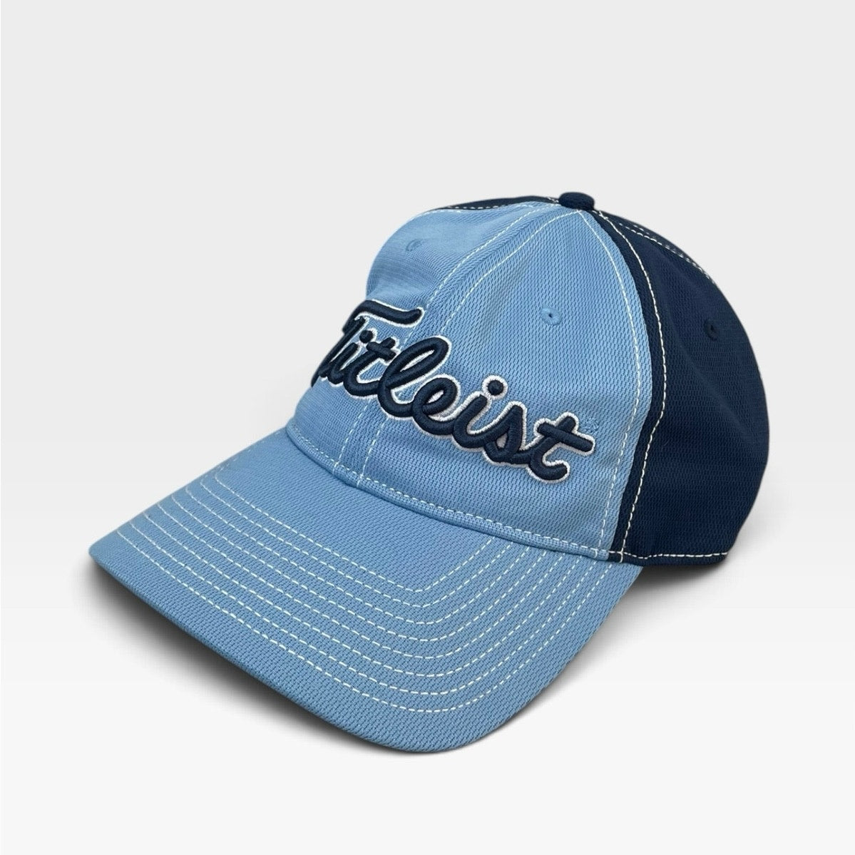 Titleist Blue Color Block Strapback Golf Hat