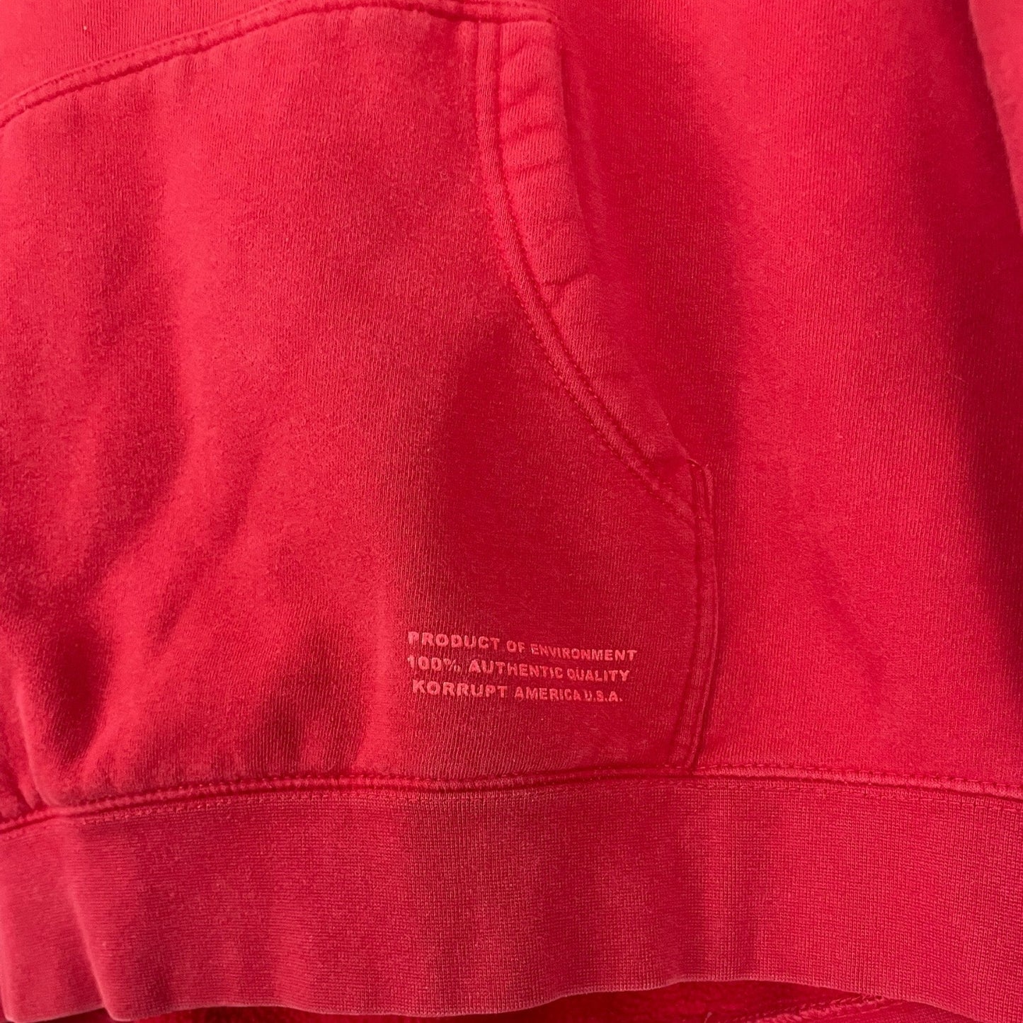 Stay Dangerous A Message From YG Red Distressed Hoodie