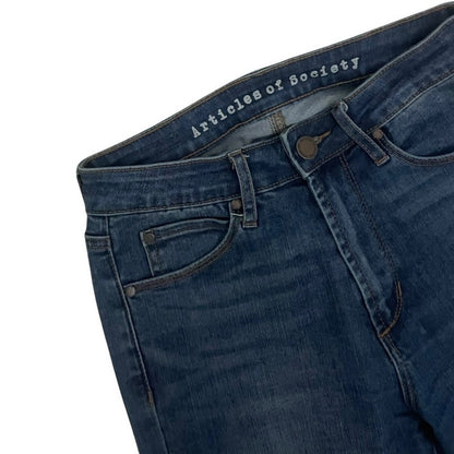 Articles of Society Dark Wash High Rise Skinny Jeans