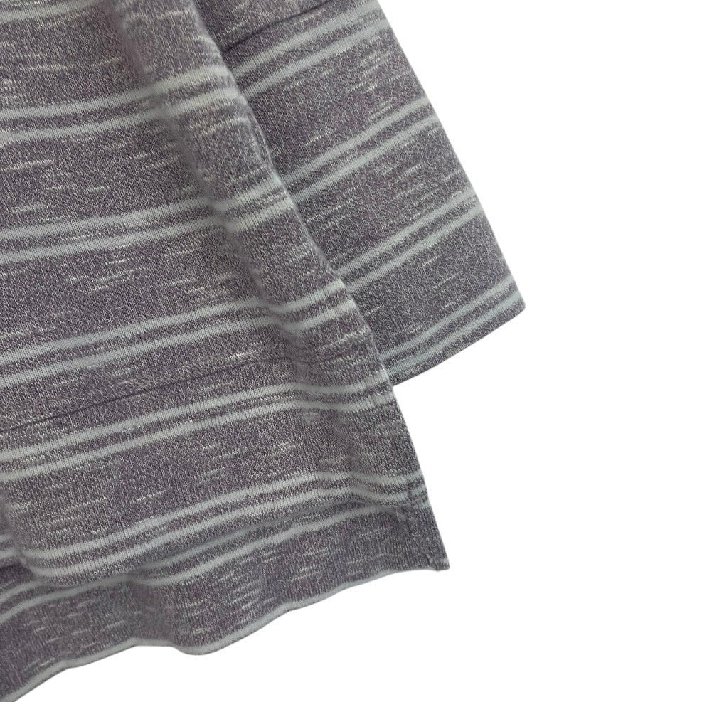 Olive + Oak Purple Striped Cowl Neck Sweatshirt