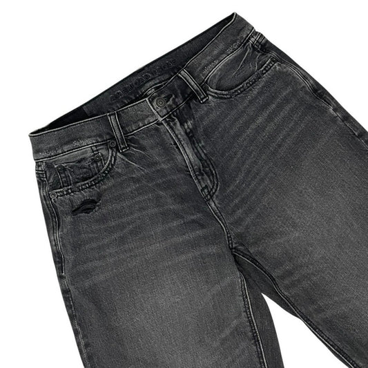 American Eagle Black Strigid High Rise Jeans